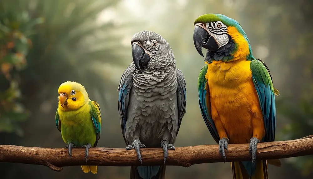Types of Parrots